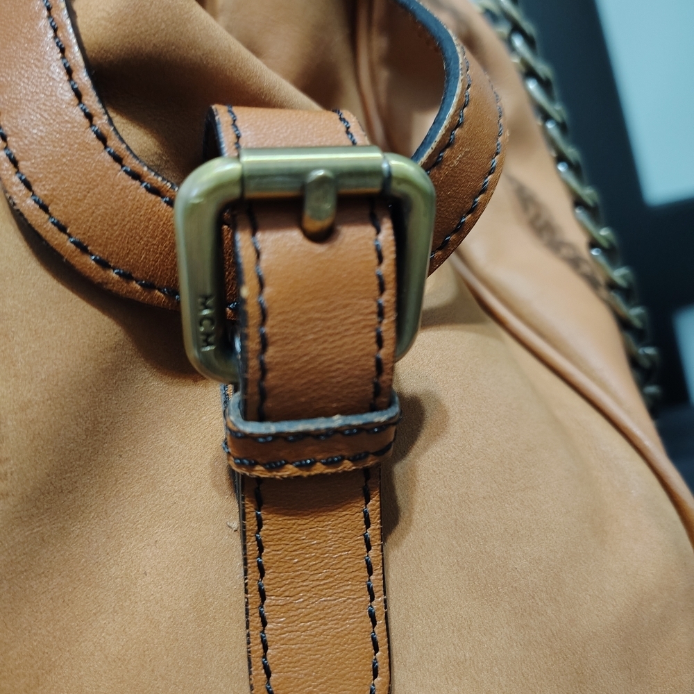 Tan Leather Women's Bag - Picture 13 of 16